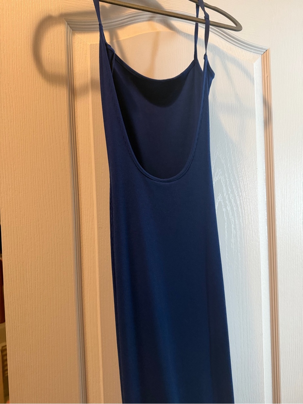 SKIMS low back Blue Slip Dress